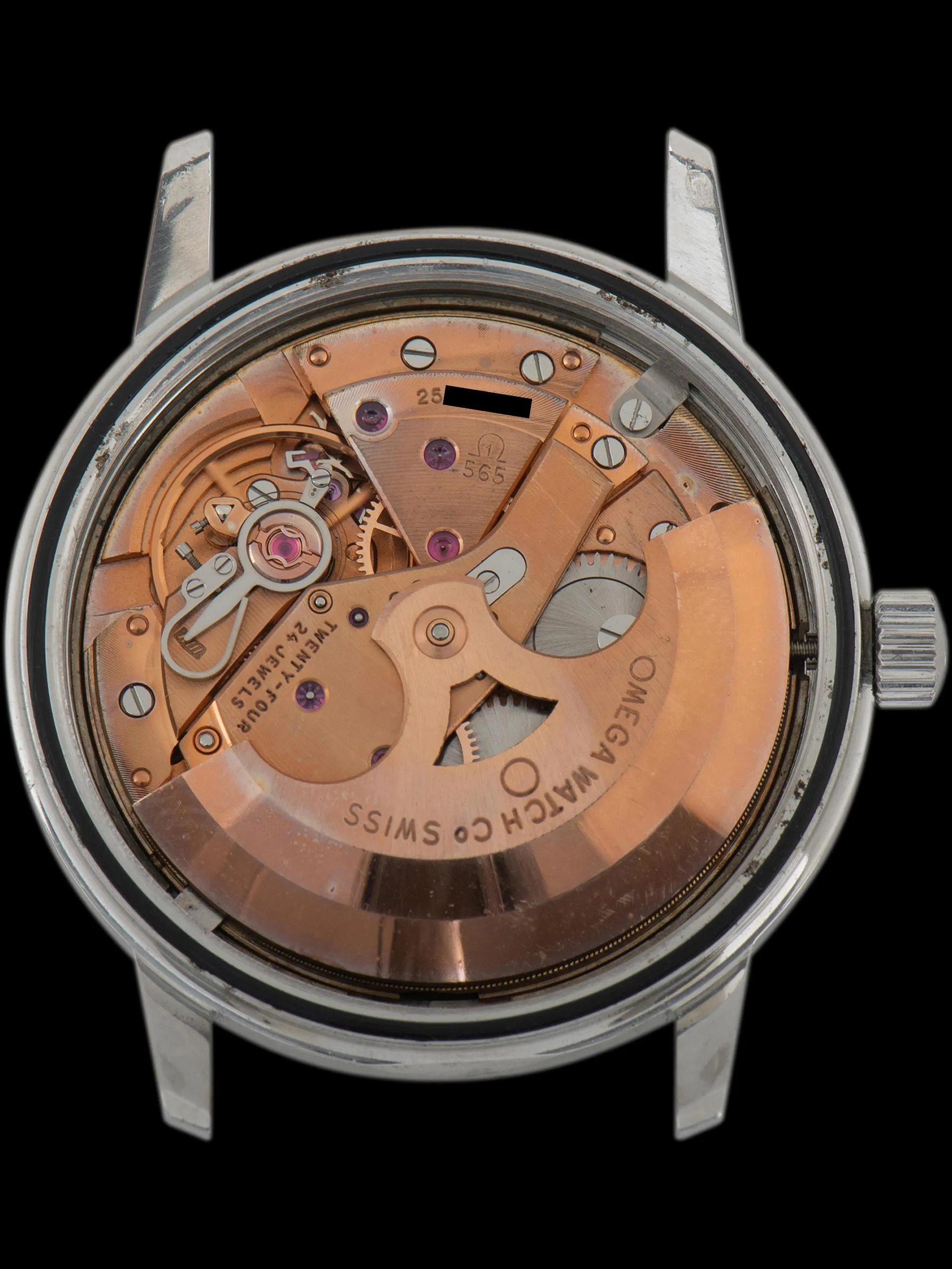 1967 Omega Seamaster Geneve (Ref. 166.002) 'Cal. 565' Silver "Crosshair" Dial