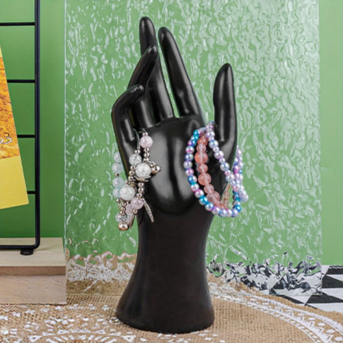 1pc Creative Jewelry Display Stand for Rings, Bracelets & Necklaces