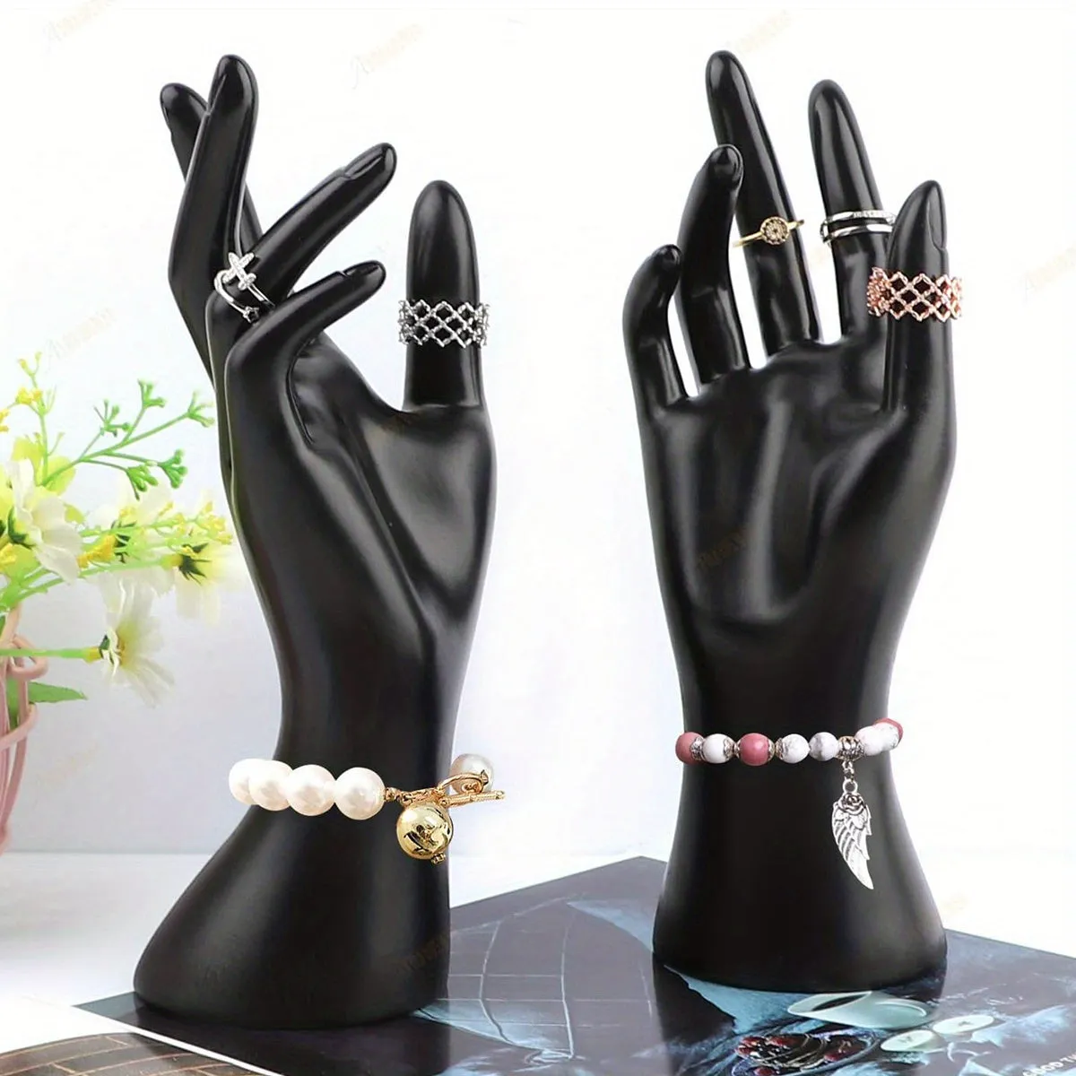 1pc Creative Jewelry Display Stand for Rings, Bracelets & Necklaces