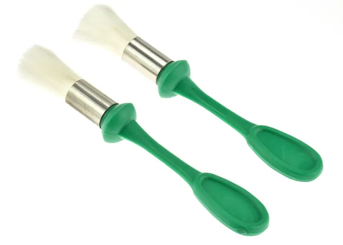 2-piece Nylon Bristle Dial Brush set for watches