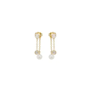 20x20 | Zoe Chicco | Rachel Pally | Opal, Diamond & Pearl Drop Earrings