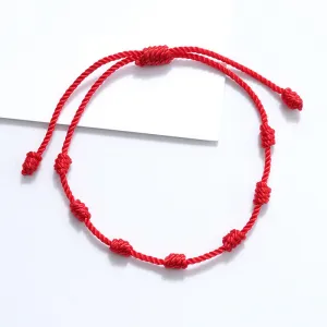6Pcs/Set Turkish Evil Eye Handmade Braided Bracelets