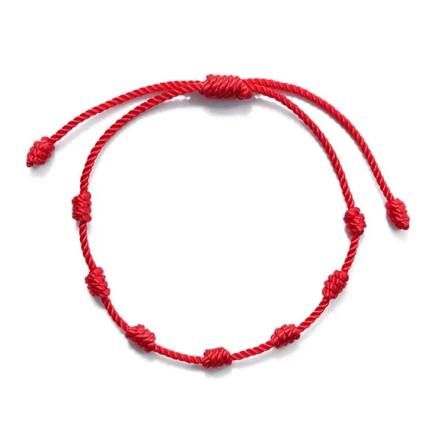 6Pcs/Set Turkish Evil Eye Handmade Braided Bracelets