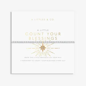 A Little 'Count Your Blessings' Bracelet