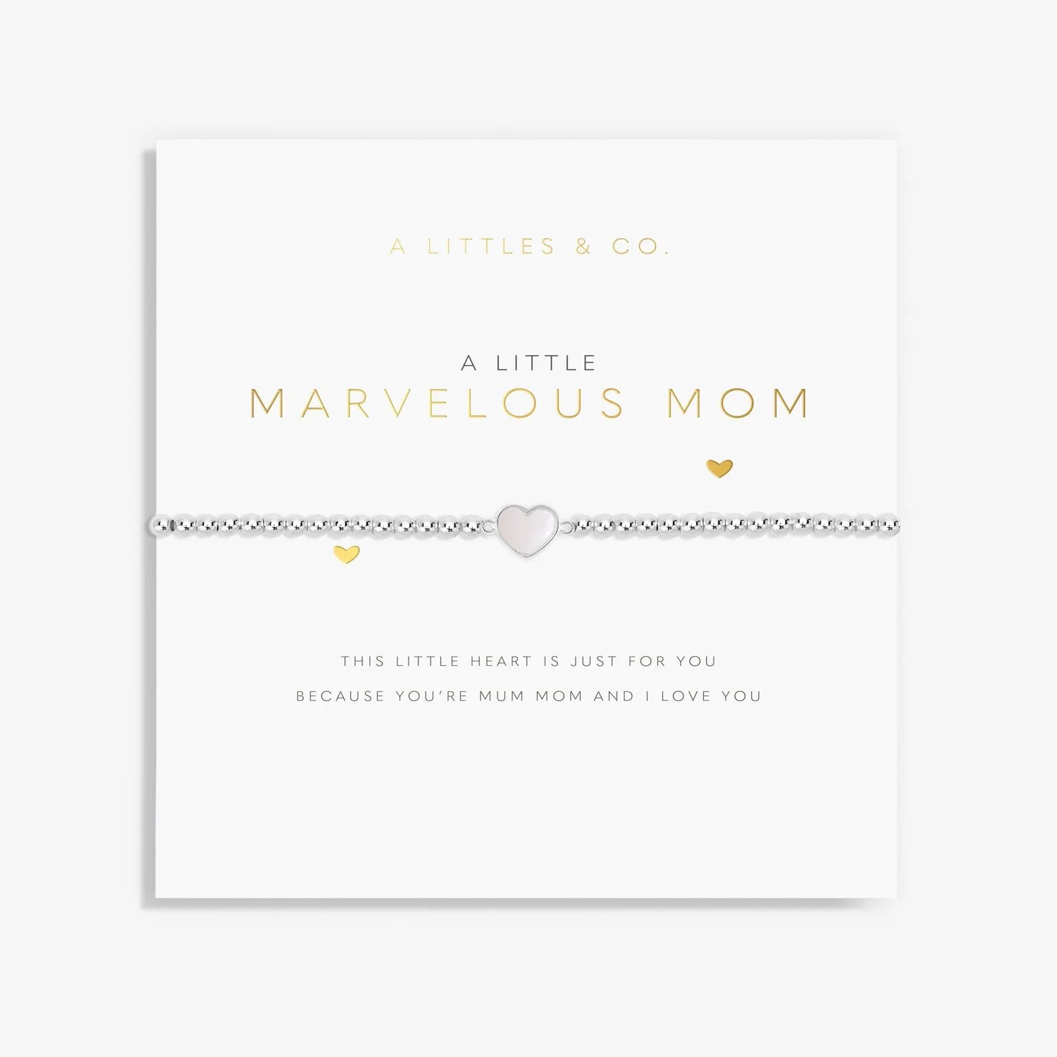 A Little 'Marvelous Mom' Bracelet
