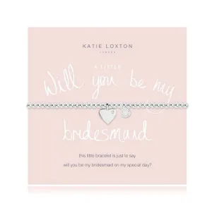 A Little Will You Be My Bridesmaid Bracelet
