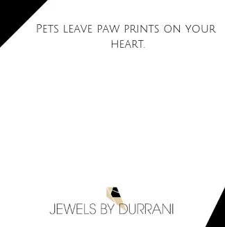 Actual Paw Print Disc Bracelet
