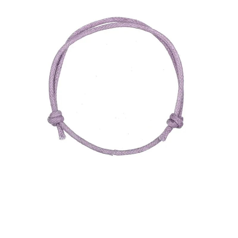 Adjustable Colorful Friendship Cord Bracelets - 10-Pack