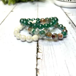 Agate Bracelet Bundle- "Park Ave."