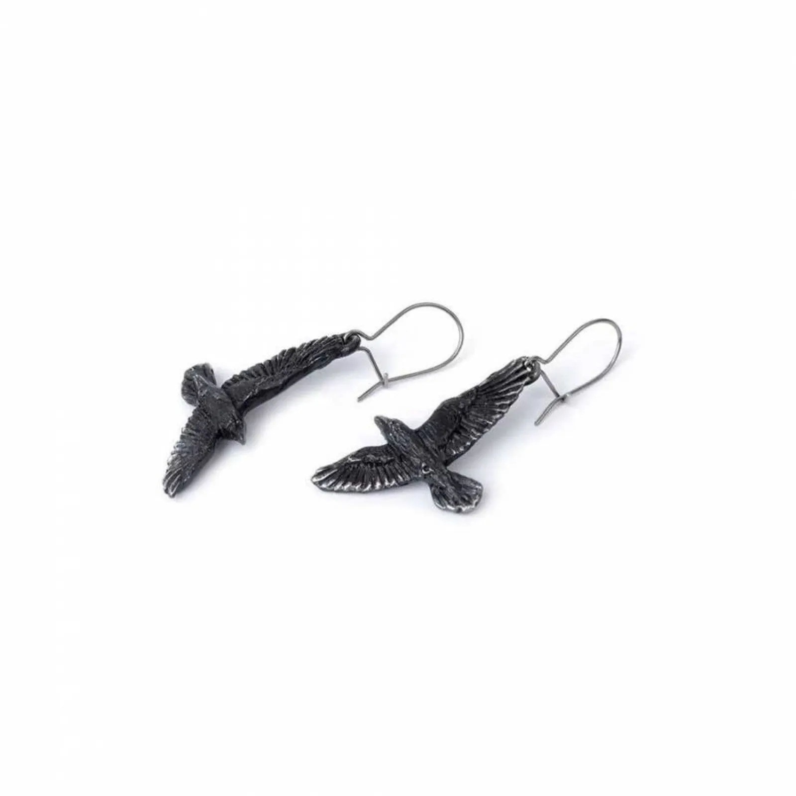 Alchemy England Black Raven Earrings (Pair)