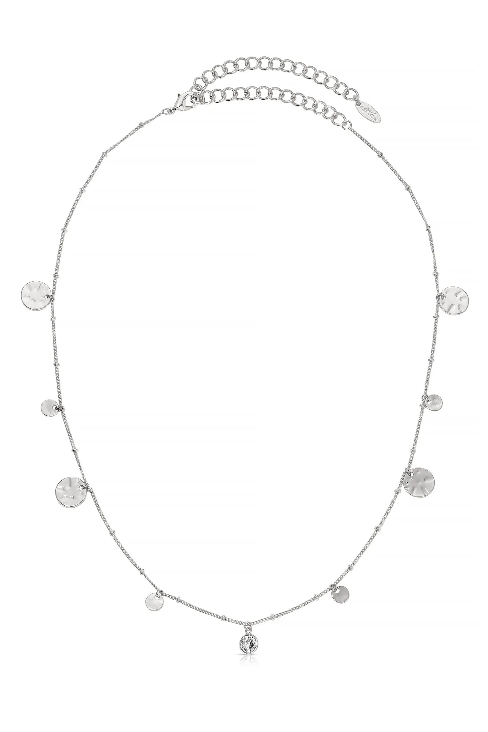 All in Layered Crystal Necklace Set