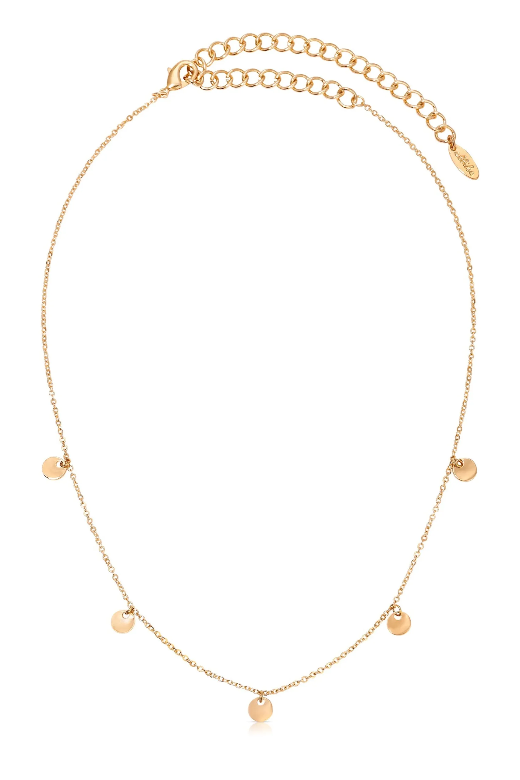 All in Layered Crystal Necklace Set