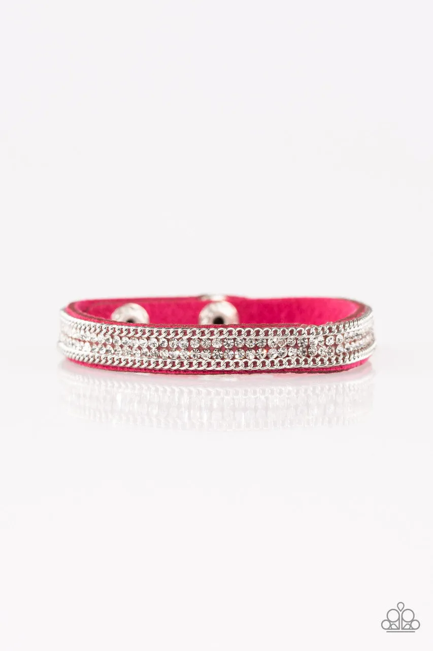 Babe Bling Pink Paparazzi Bracelet