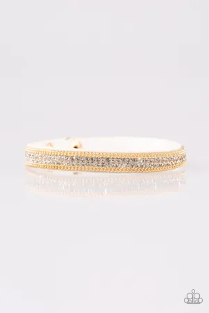 Babe Bling White Paparazzi Bracelet