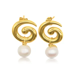 Baby Brando Earrings | Gold