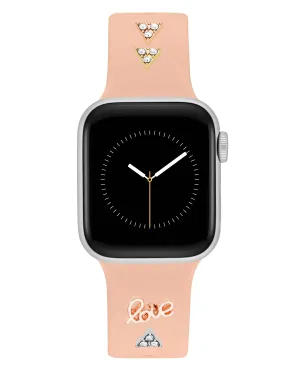Band Candy Smooth Silicone Band and Love Charm Set for Apple Watch®