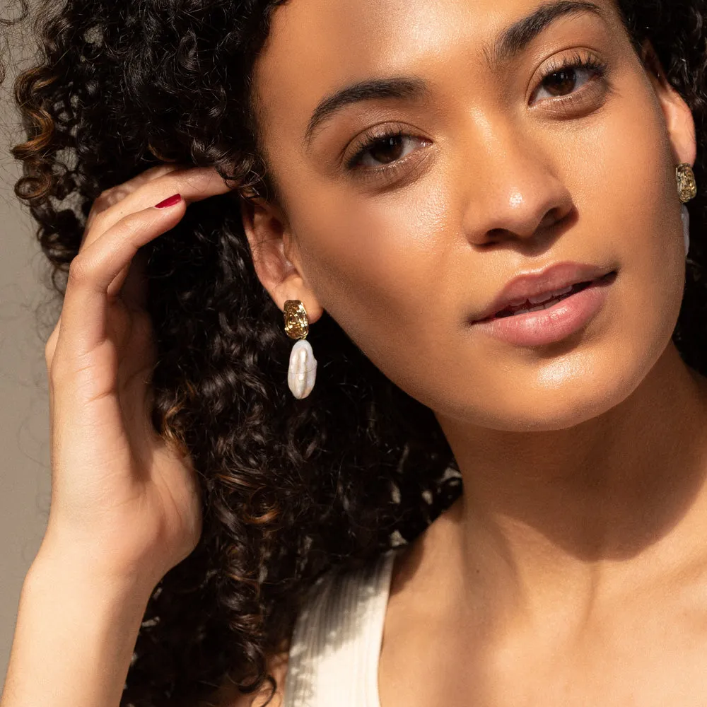 Baroque Pearl Earrings