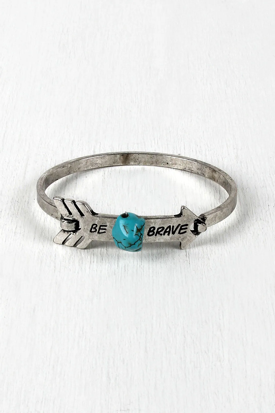Be Brave Idiom Bracelet