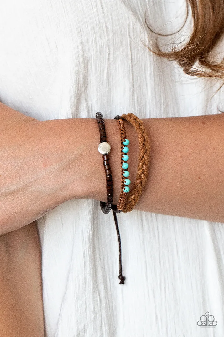 Beach Adventure Blue Paparazzi Bracelet