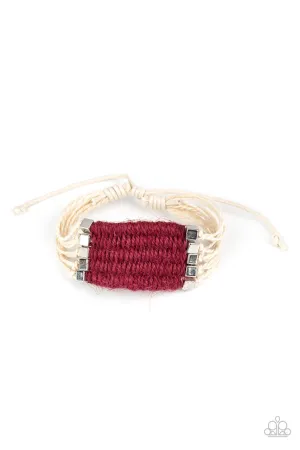 Beachology Red Paparazzi Bracelet