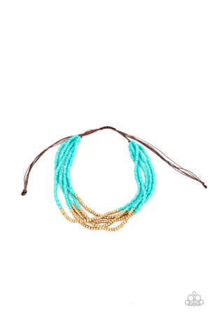 BEAD Bold Blue Paparazzi Bracelet