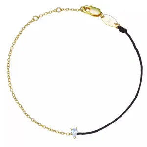 Black Half & Half Bracelet