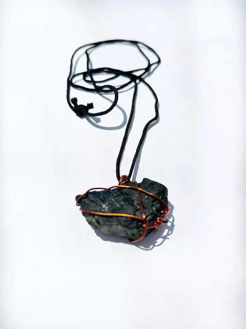 Black Tourmaline Crystal Necklaces