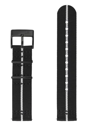 BLACK/WHITE STRAP