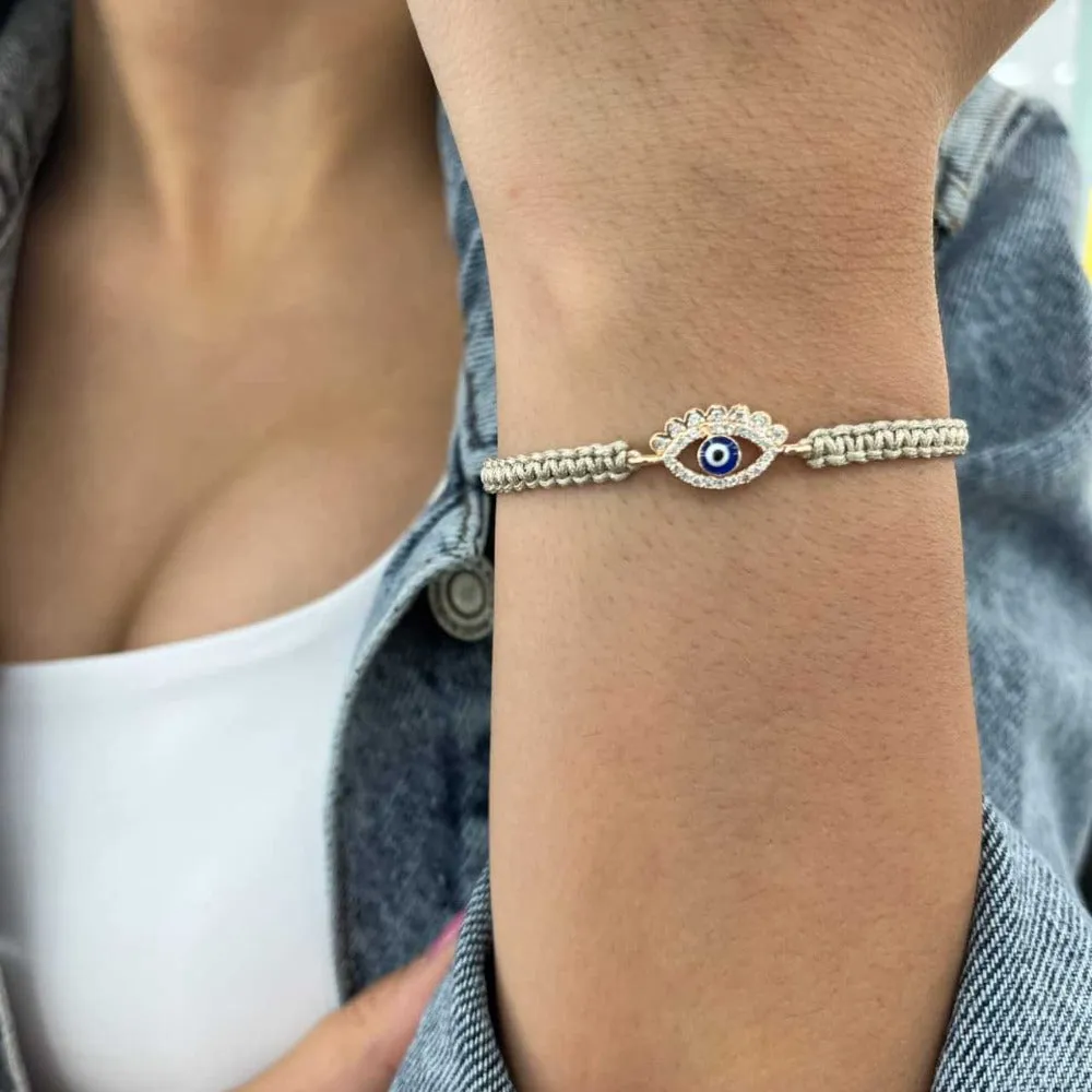 Blue Eye Bead Handmade Bracelet
