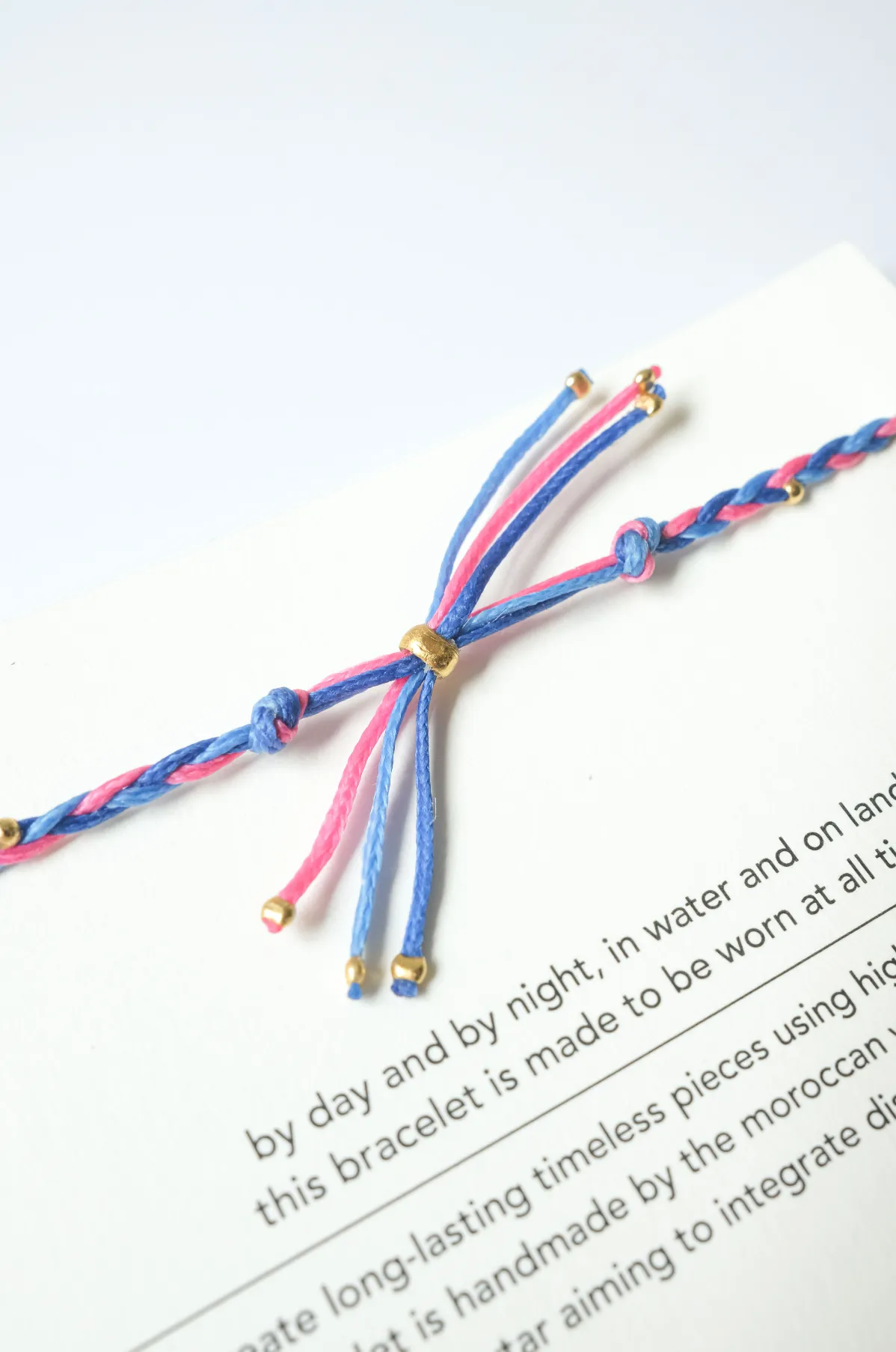 bracelet colorfriend blue berry