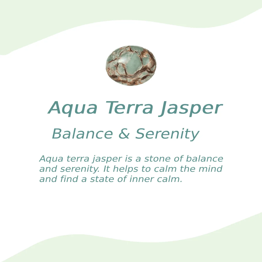 Bracelet "Equilibrium" in Aqua Terra Jasper