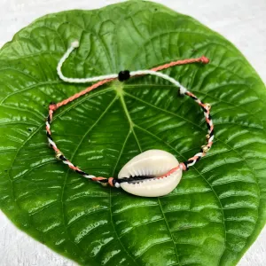 Braided Cowrie Bracelet