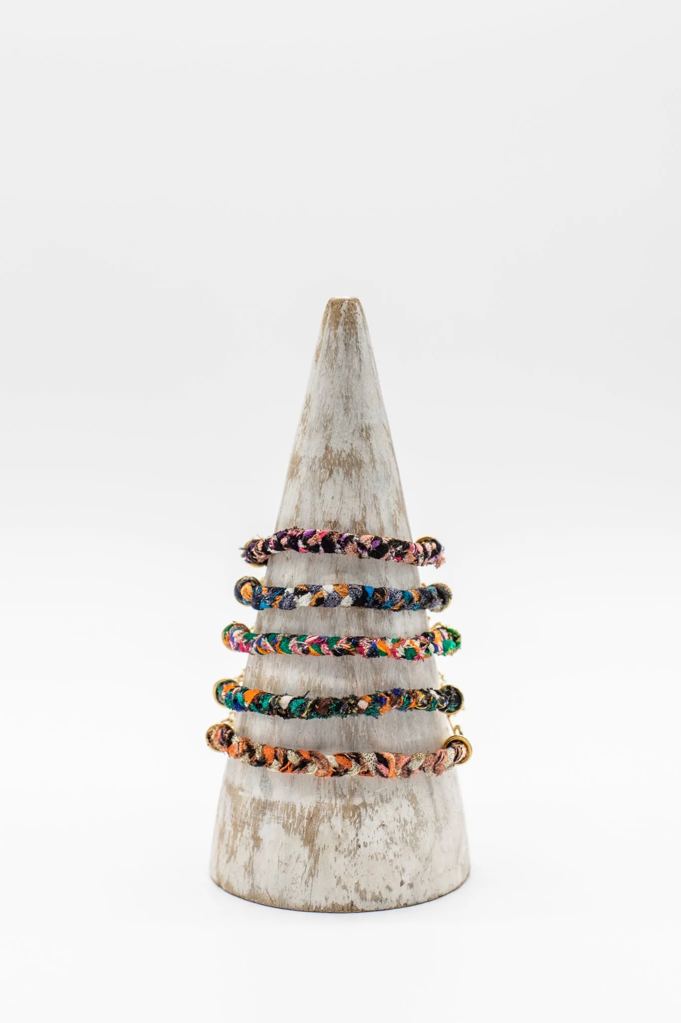 Braided Fabric Bracelet