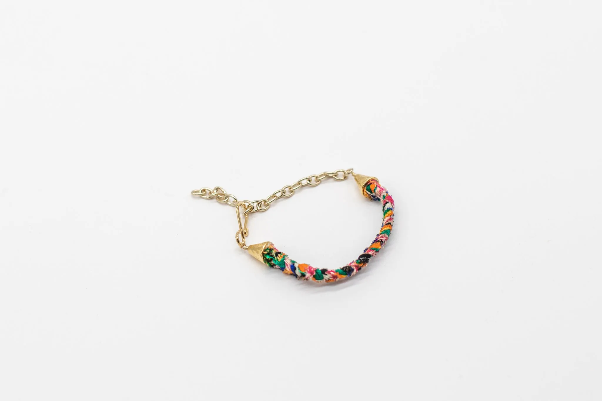 Braided Fabric Bracelet