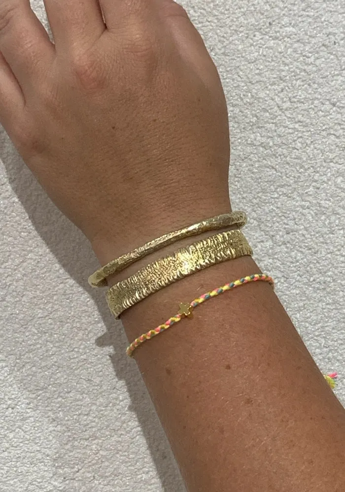Braided Rope Bracelet - Bright