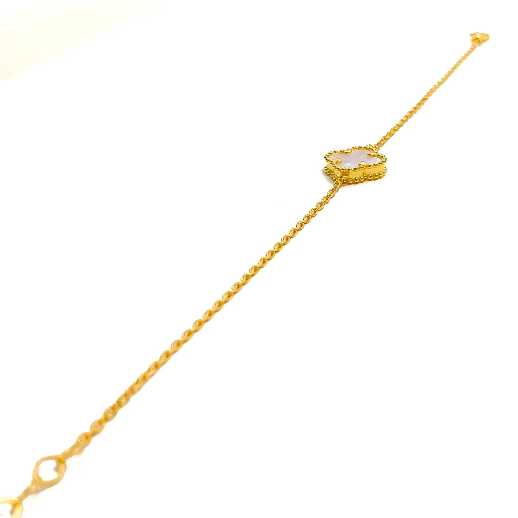 Brilliant Stylish 21k Gold Bracelet