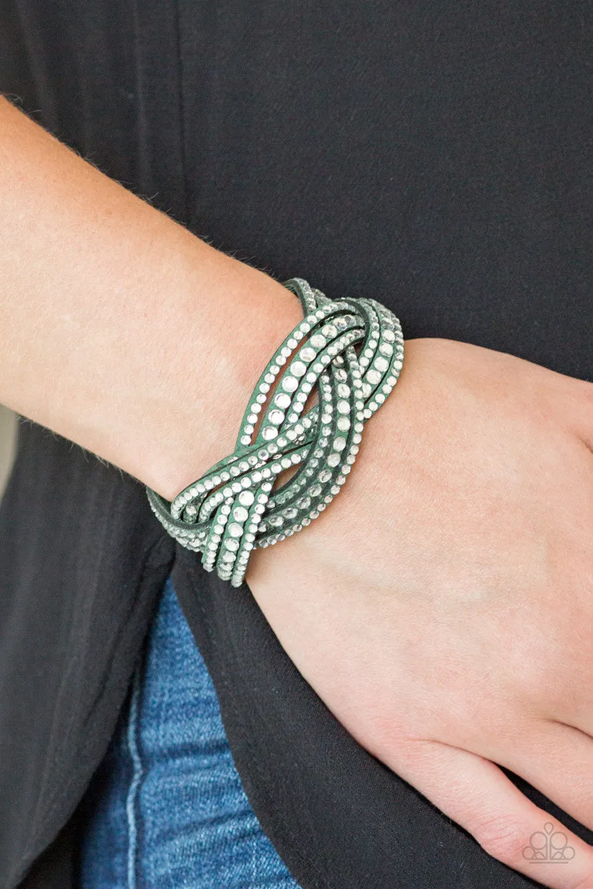 Bring on the Bling Green Paparazzi Bracelet