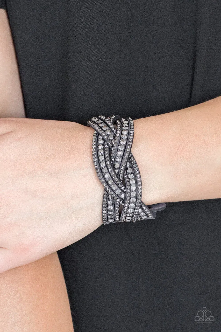 Bring on the Bling Silver Paparazzi Bracelet