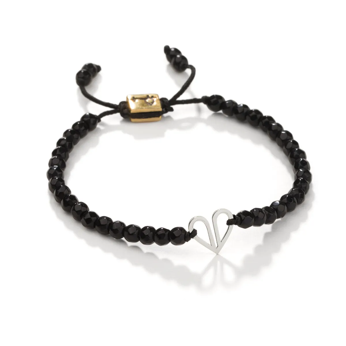 Brocken Heart Stone Bracelet