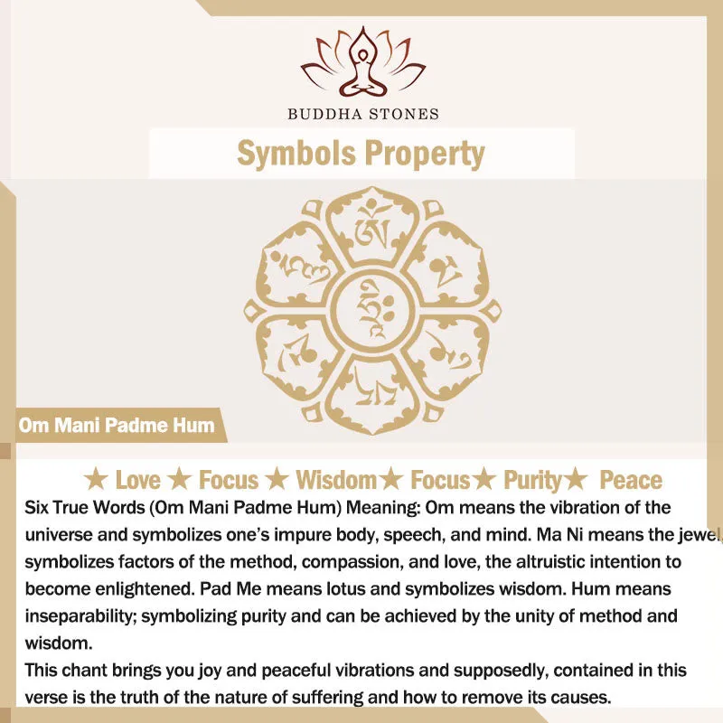 Buddha Stones Tibetan Black String Copper Om Mani Padme Hum Pixiu Protection Braided Bracelet