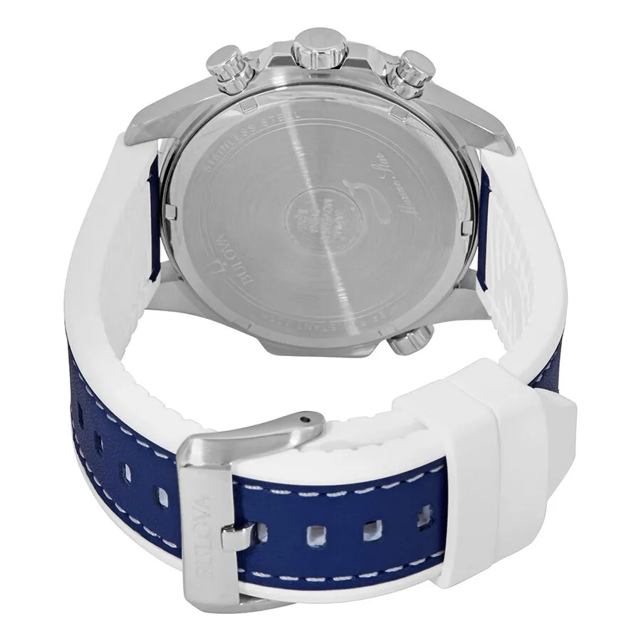 Bulova Marine Star Chronograph Blue Dial Men's Watch 96B287