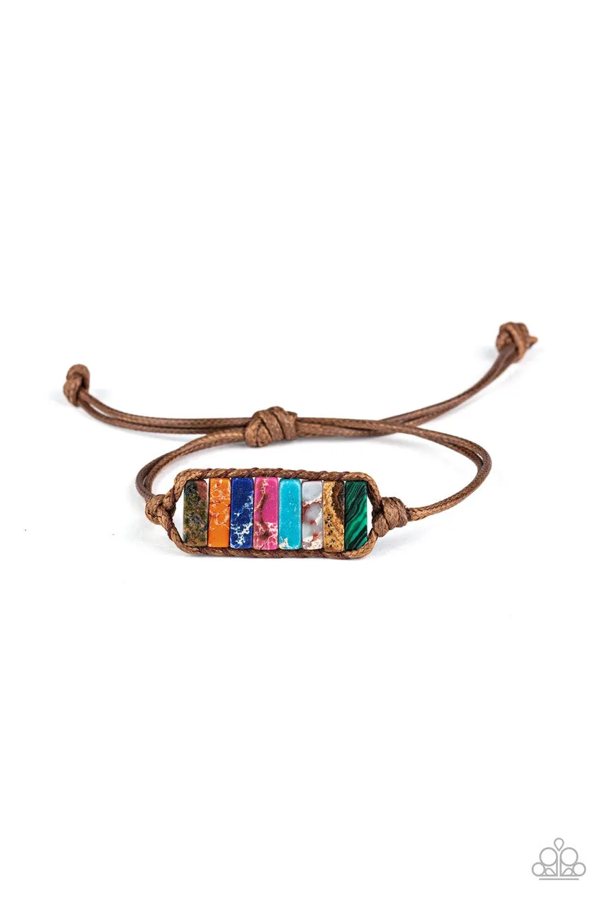 Canyon Warrior Multi Paparazzi Bracelet