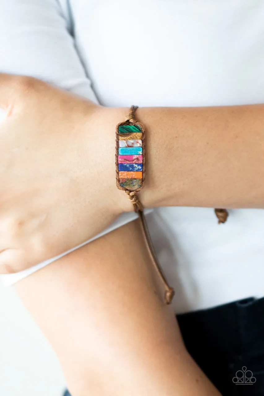Canyon Warrior Multi Paparazzi Bracelet