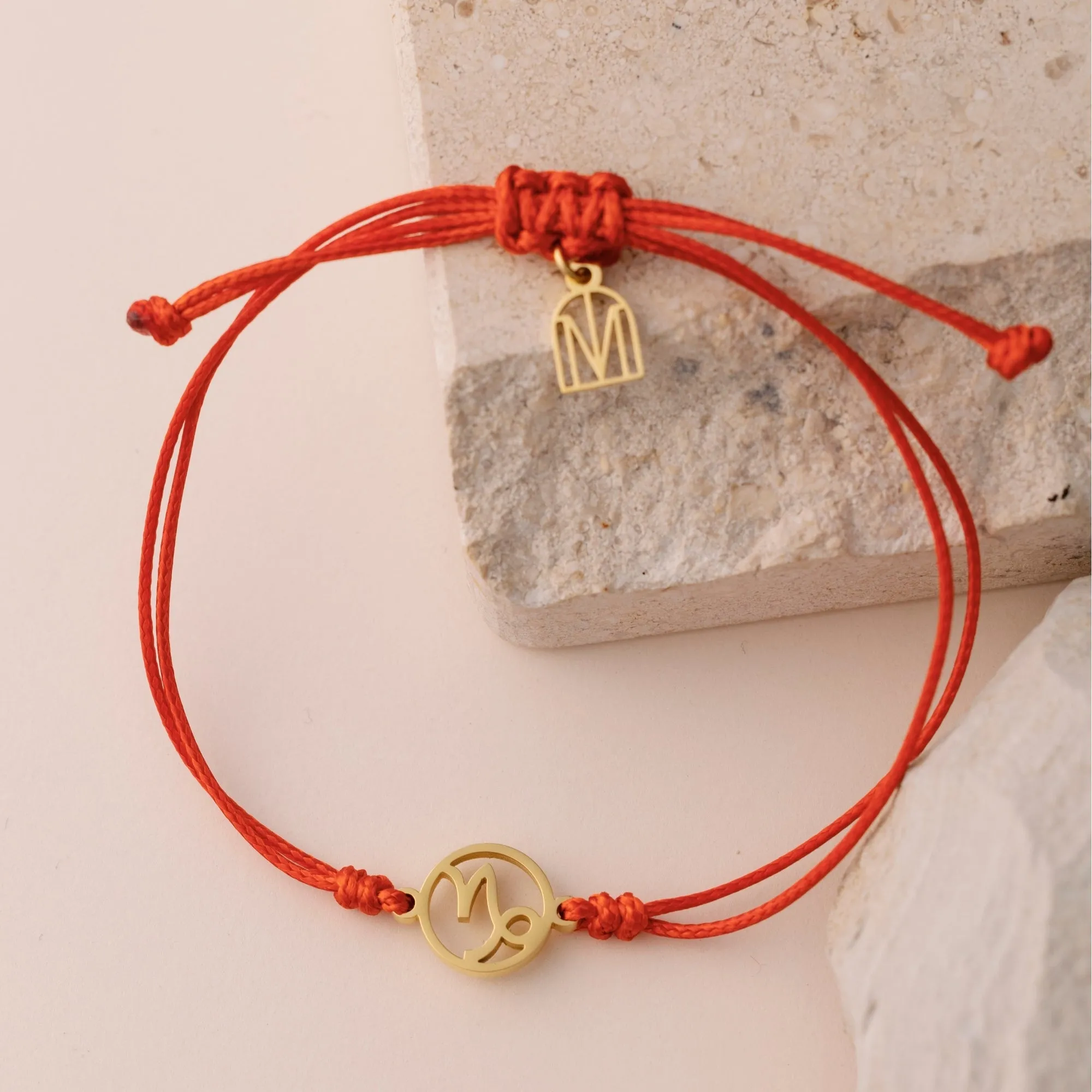 Capricorn Zodiac Thread Bracelet