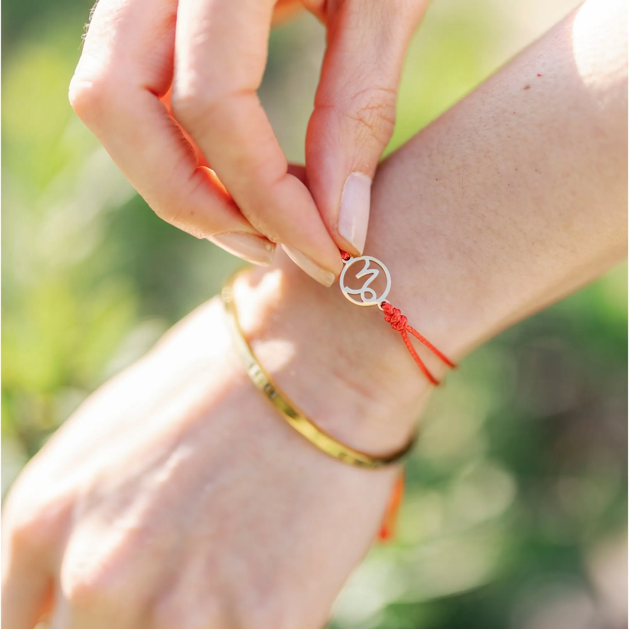 Capricorn Zodiac Thread Bracelet