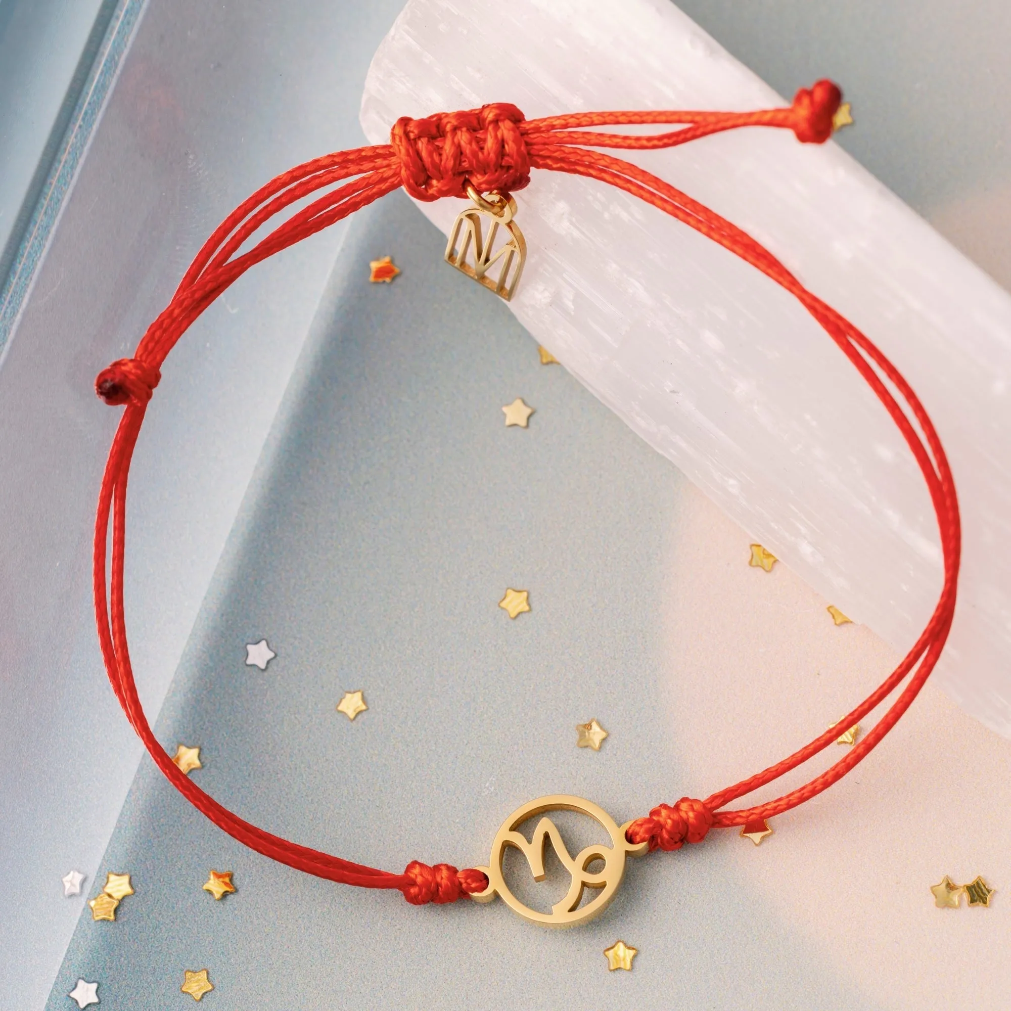 Capricorn Zodiac Thread Bracelet