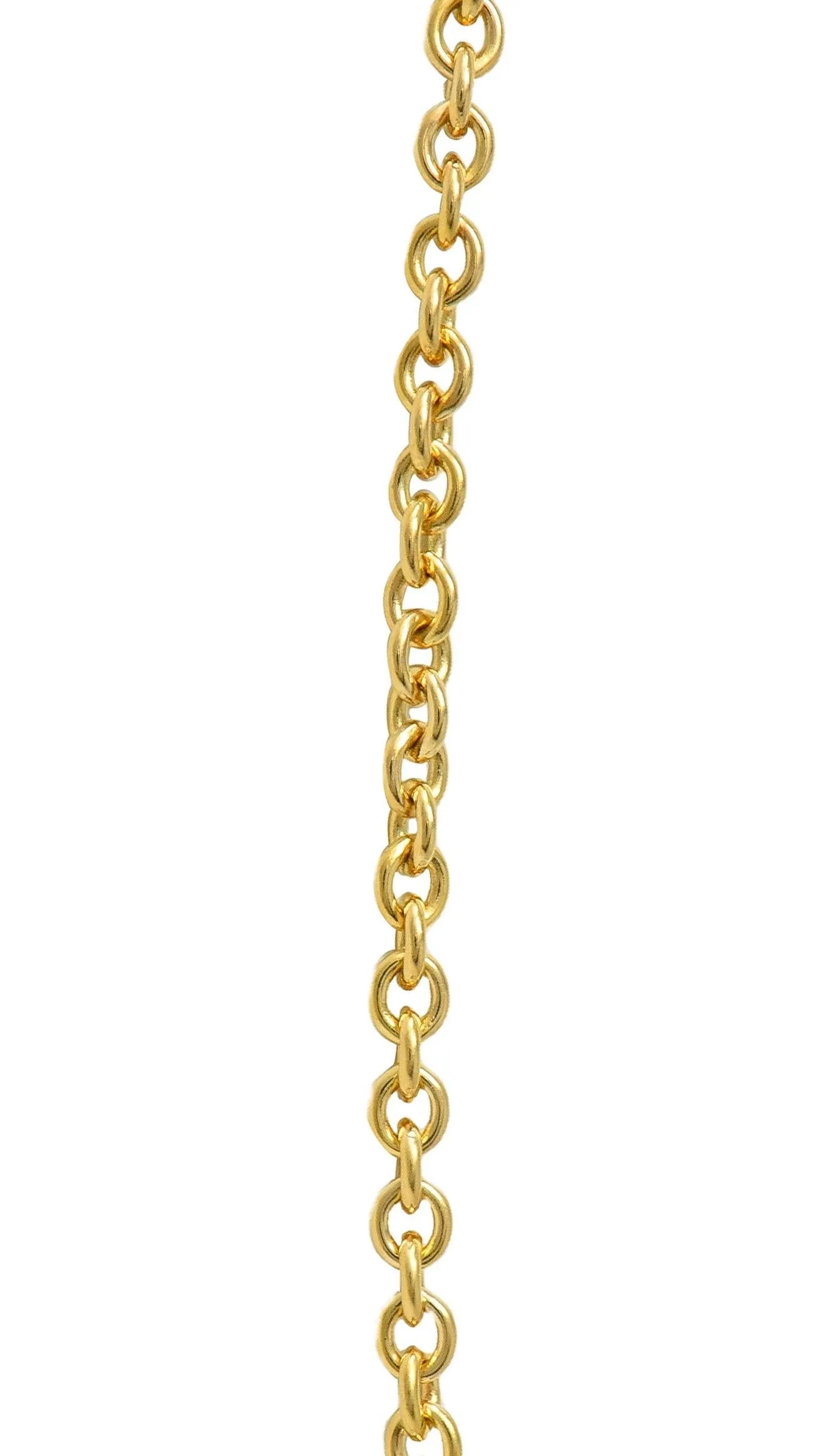 Cartier French 2.33 CTW Fancy Intense Yellow Heart Cut Diamond 18 Karat Yellow Gold Pendant Necklace GIA