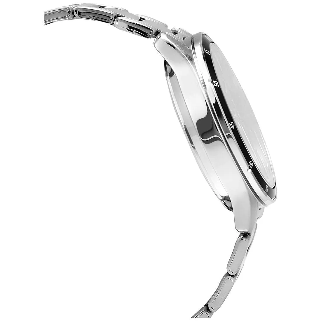 Casio Men's Dial Stainless Steel Band Watch - MTP-1374D-1AVDF
