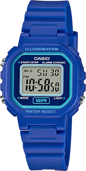 Casio Youth Blue Resin Digital Watch LA20WH-2A