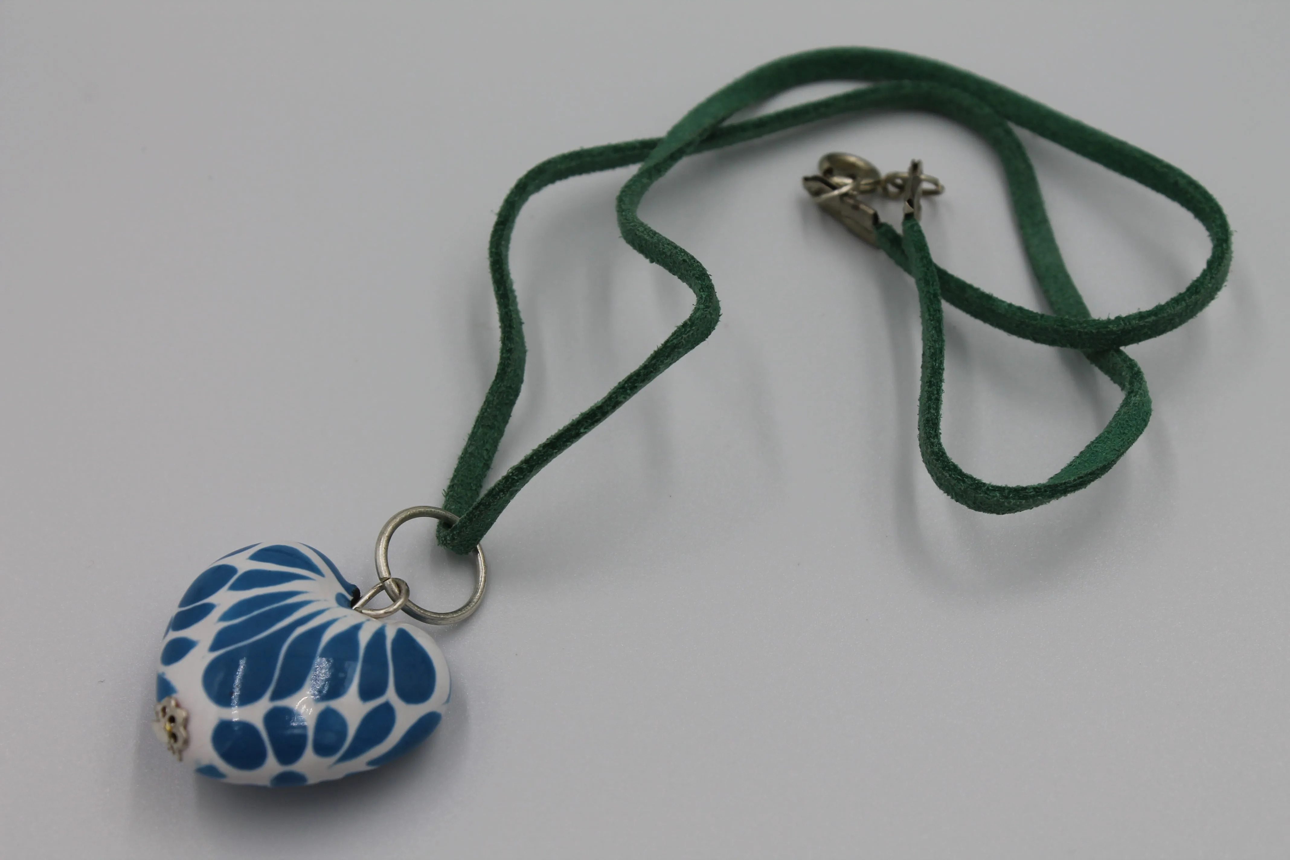 Ceramic Heart Talavera Necklaces